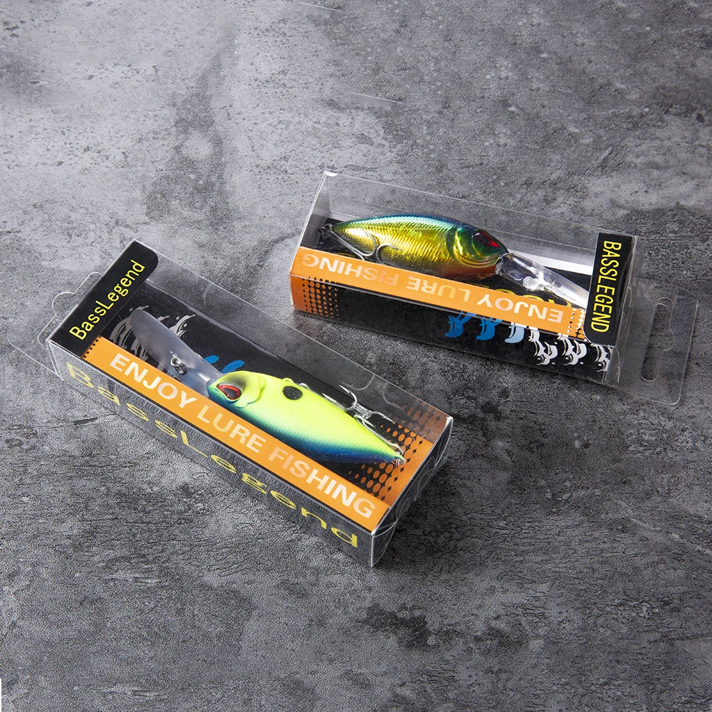 BassLegend pesca flotante profundo Crankbait Bass Pike trucha señuelo 65mm 13g profundidad 3m - imagen 4