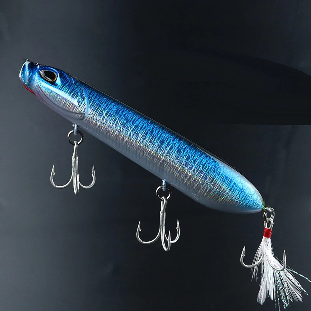 Señuelo de pesca de lápiz, 8cm/11,5g, superficie Artificial, plástico duro, superior, Wobbler, 1 ud. - imagen 3