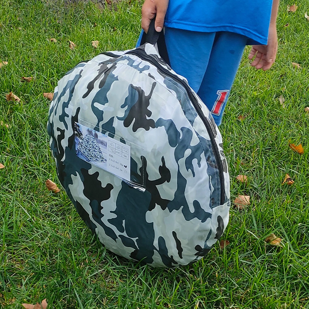 Tienda de campaña portátil de 2x2x1,35 M para exteriores, refugio Anti UV automático para playa, Camping, pesca, senderismo, Picnic, X376D - imagen 4