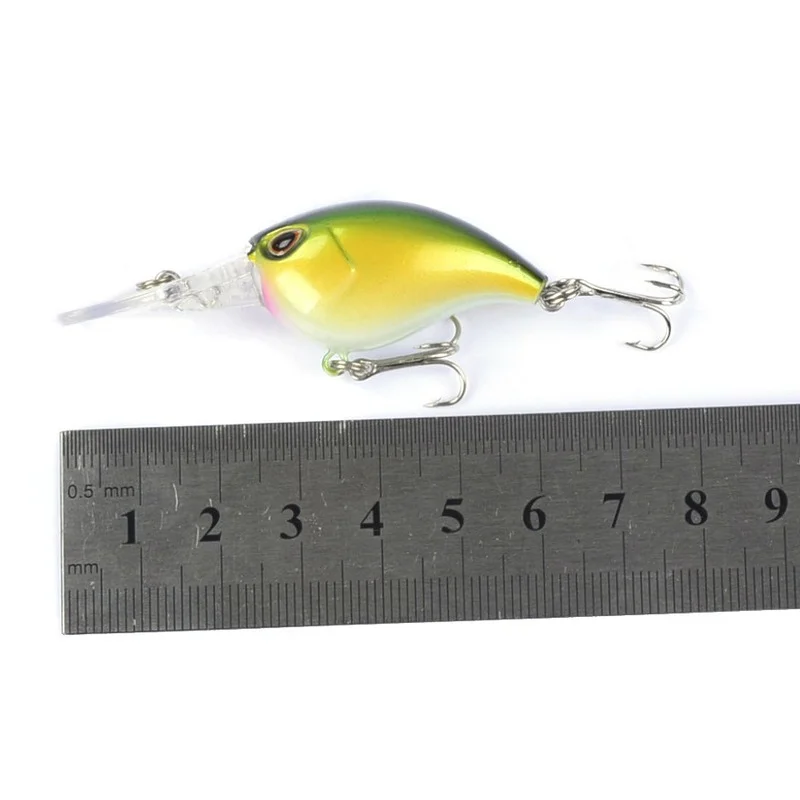 Crankbait de hundimiento, Wobblers de Pesca de 5,1g y 6cm, cebo Artificial de manivela, señuelo de Pesca de lubina, Pesca de curricán, aparejos de Pesca de carpa, 1 ud. - imagen 4