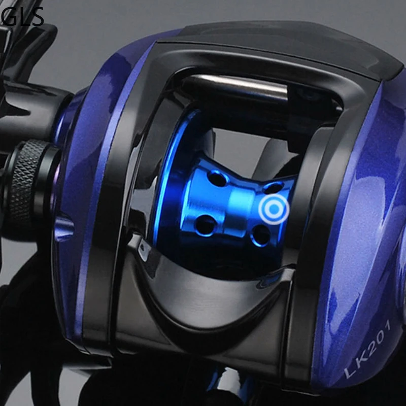 Carrete de Baitcasting de alta calidad, bobina de pesca portátil ligera, carrete de Metal, aparejos de pesca, mano izquierda/derecha, 7, 2:1, 17 + 1BB, nuevo - imagen 3