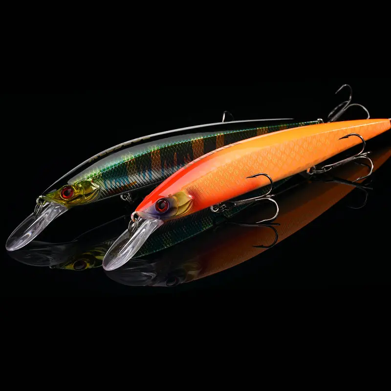 ALLBLUE SHANKS-señuelo de pesca 130MR SP, cebo suspendido de 23g, sistema de movimiento de tungsteno, Wobbler de fundición larga de 2,5 m, pececillo artificial - imagen 2