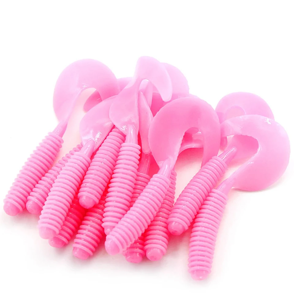 10 unids/lote 50mm/60mm/70mm Bionic falso de señuelo de pesca de silicona Swimbait Wobbler Atificial cebos de pesca bajo la carpa Pike pesca - imagen 3