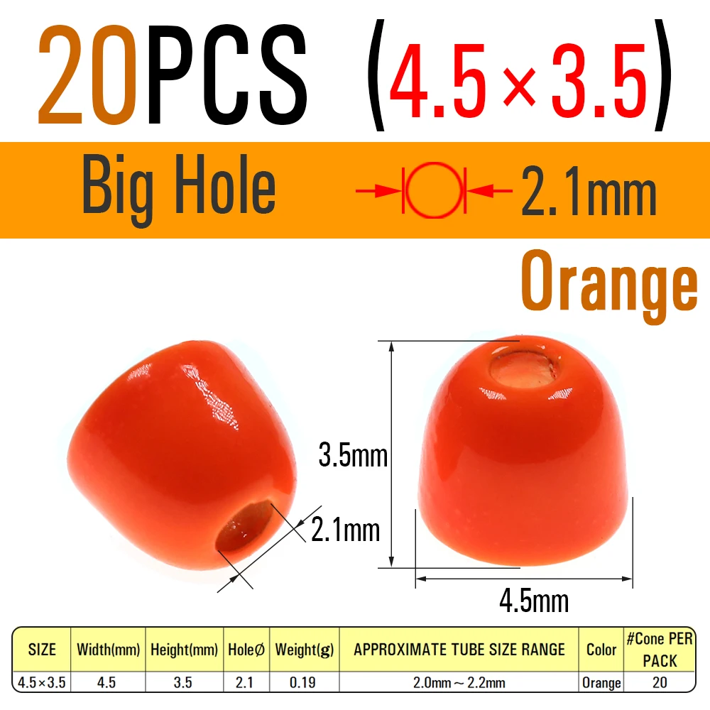 L hole 4.5X3.5Orange