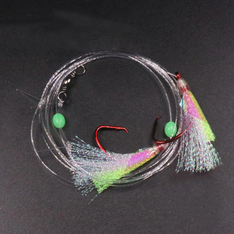 WIFREO-aparejos de pesca de agua salada, 5 bolsas, 3/0, 4/0, 5/0 - imagen 4