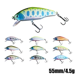 Minnow Wobbler Jerkbait - Mini senuelos de hundimiento duro para pesca