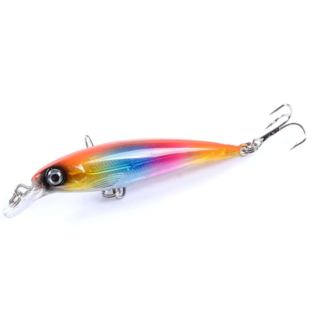 Señuelo de Pesca Minnow Wobblers, 9cm, 7,3g, Pesca de curricán Artificial, ojos 3D, cebo duro Crankbait, carpa, aparejos de lubina, 1 ud. - imagen 4