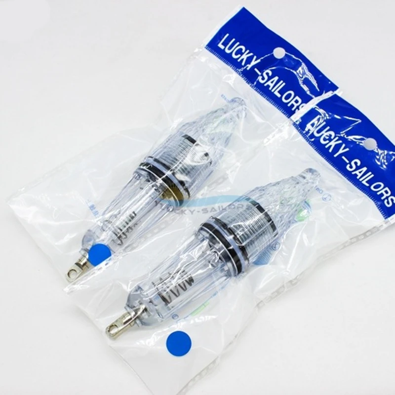 Luz LED de pesca subacuática, luz de pesca nocturna, ahorro de energía, 6 colores, 12cm, 1 unidad - imagen 2