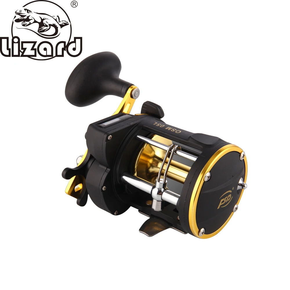 Lizard OSM05L - Carrete multiplicador con contador para arrastre - imagen 5