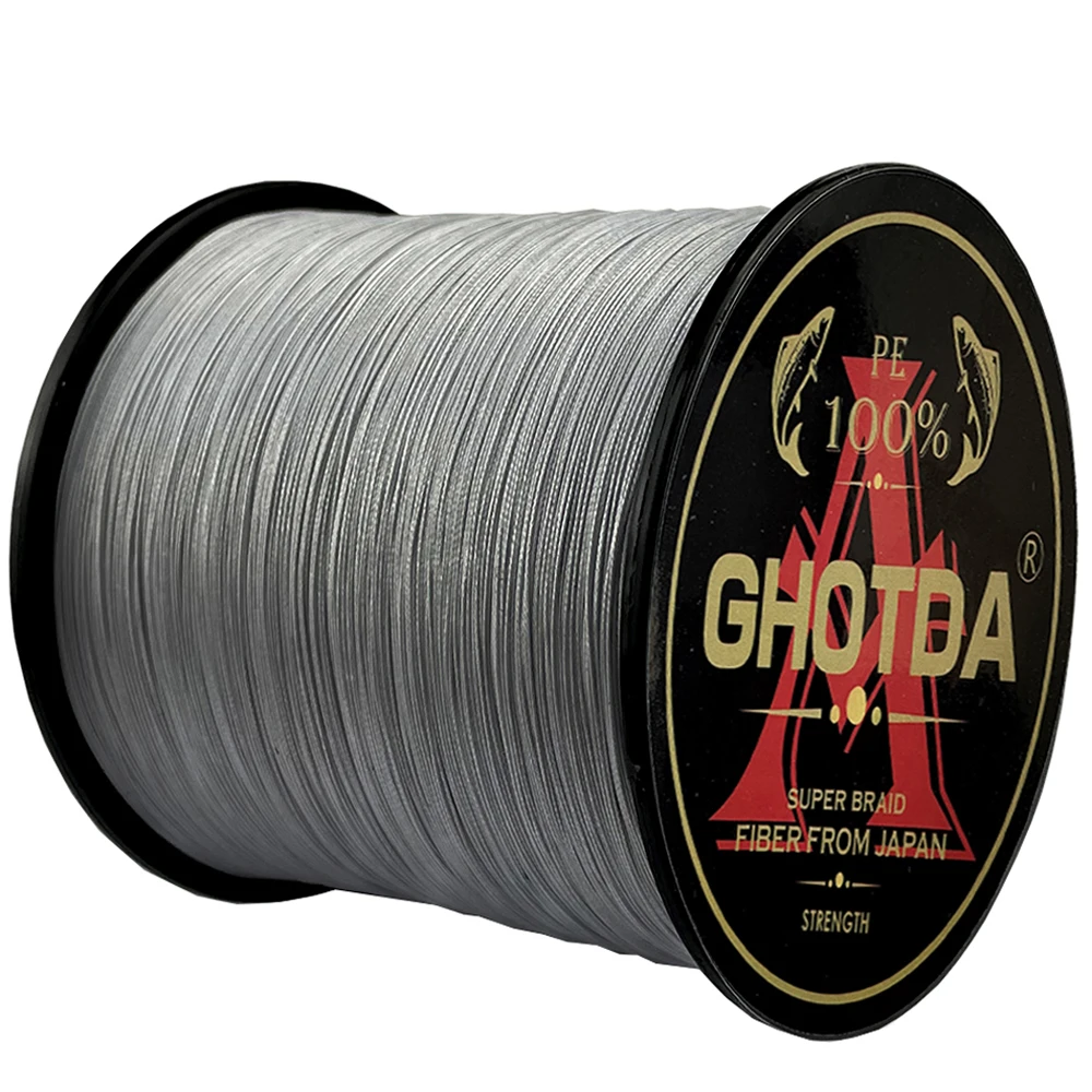 GHOTDA Sedal Trenzado multifilamento 4 hebras - Para carpa - imagen 5