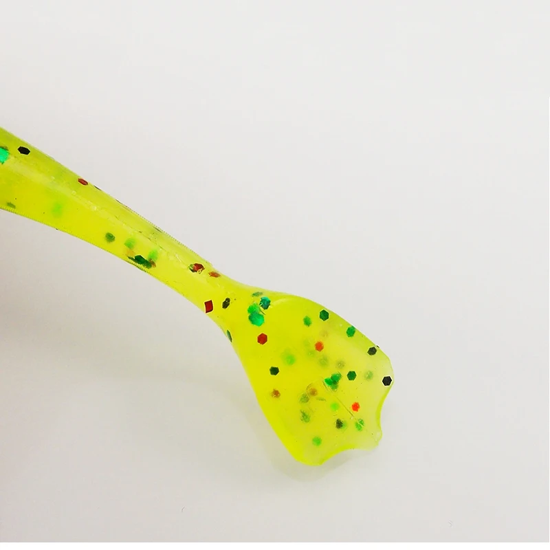 KESFISHING-señuelo suave con aleta de pato, sábalo de 85mm, cola oscilante viva, cebos de Pesca artificiales de silicona, Leurre Souple - imagen 4