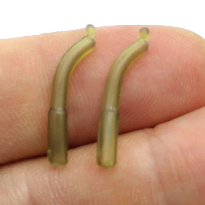 30 Uds. Accesorios de pesca de carpa D Rig kickers ganchos línea alineadores manga anti enredos para el cabello ronnie plataformas aparejos finales - imagen 2