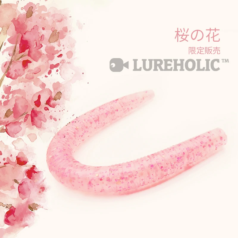 LUREHOLIC Senko Worm 10 Uds 11cm 4,5 "para Neko Rig wacky rig Gemany Material de PVC resistente suave gran cebo de natación de plástico suave señuelo
