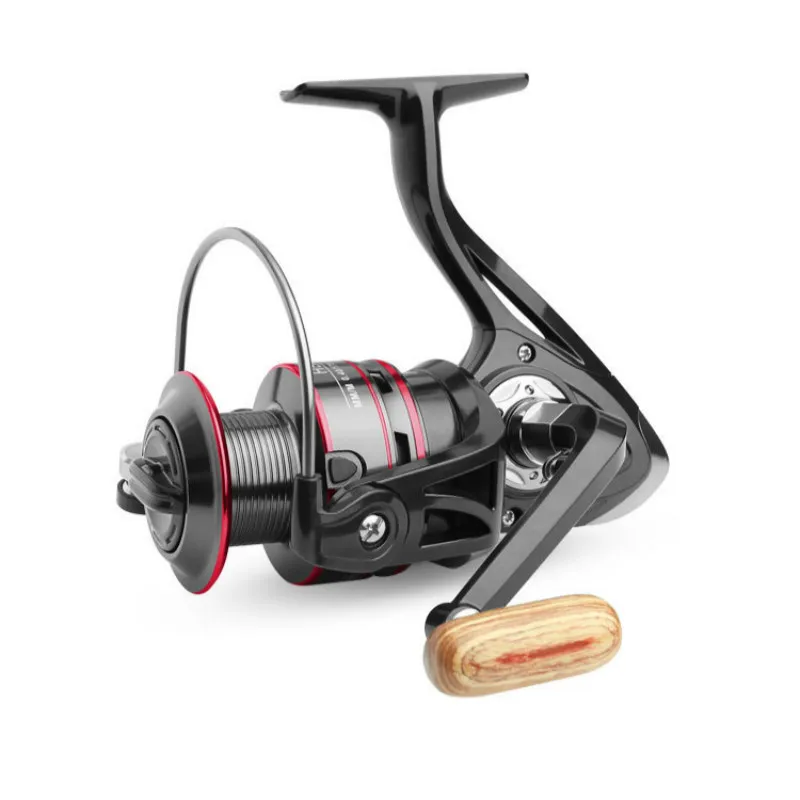 Carrete De Pesca giratorio para carpa De agua salada, accesorio con cuerpo De Metal, rueda De Pesca Jigging, relación 15BB 5,5: 1 500-6000, modelo De Pesca, 2 carretes - imagen 2