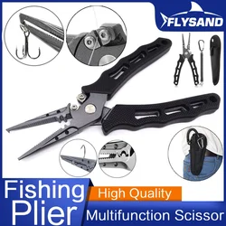Alicates de pesca FLYSAND 7″ – Acero inoxidable multifuncional