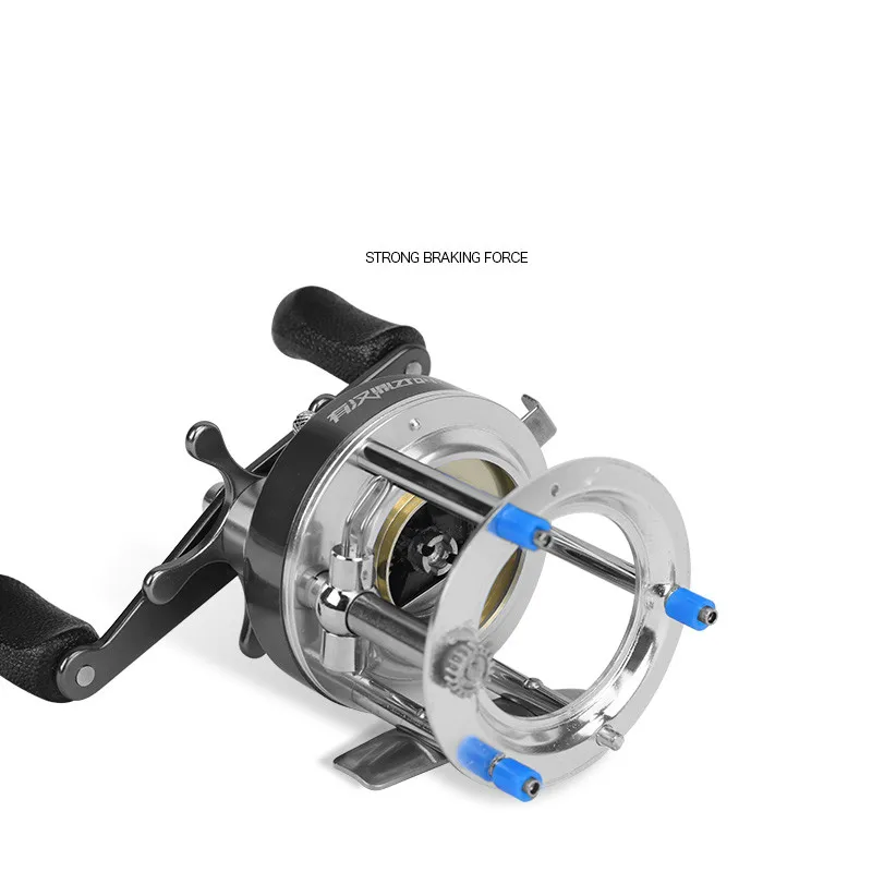 Rueda De tambor fundido 4000s 5000s, carrete De Pesca De ancla, carrete De Baitcast 12 + 1, rodamiento De bolas, carrete De arrastre De rueda lejana, carrete De Pesca - imagen 2