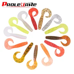 Swimbait cola espiral aroma pescado – Vinilo para depredadores