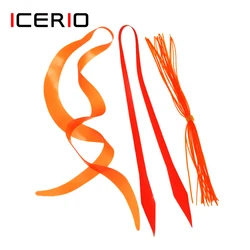 ICERIO 10 Uds. Streamer de silicona colorido Spinnerbait Buzzbait plantillas de goma corbata falda pargo calamar Tailandia mula señuelo de pesca