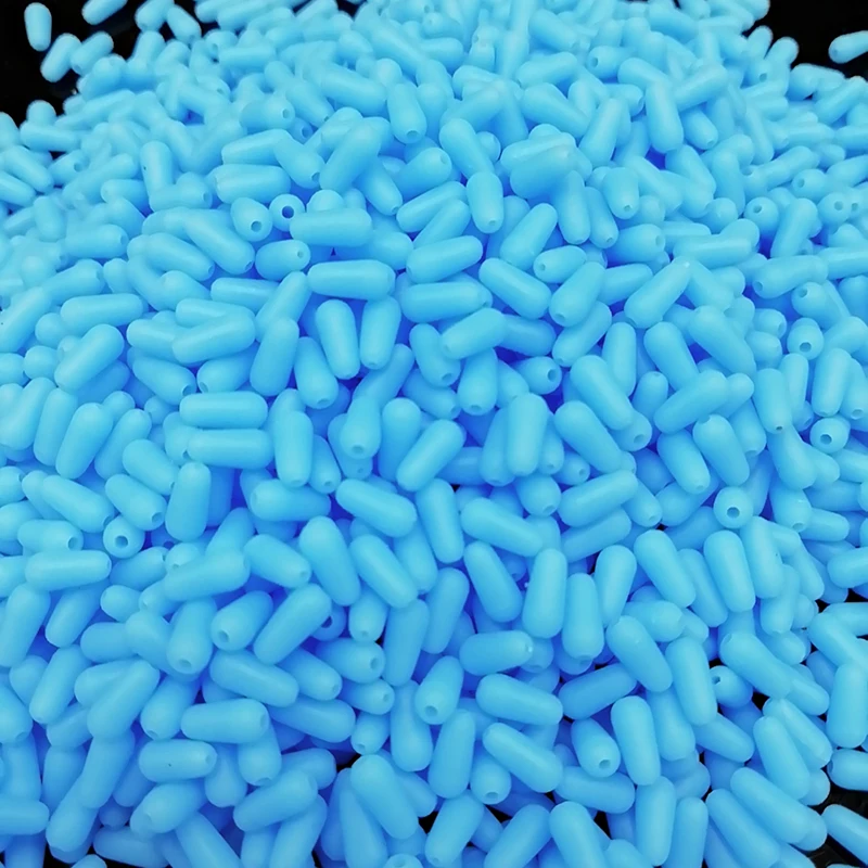 Venta al por mayor a granel, 2000 Uds., Gel de sílice, frijoles antibobinado, piezas de conector de Pesca giratorio, accesorios para envolver anillos, Pesca - imagen 2