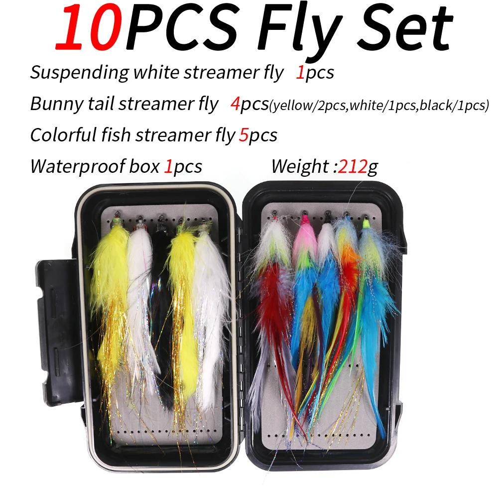 10pcs fly set