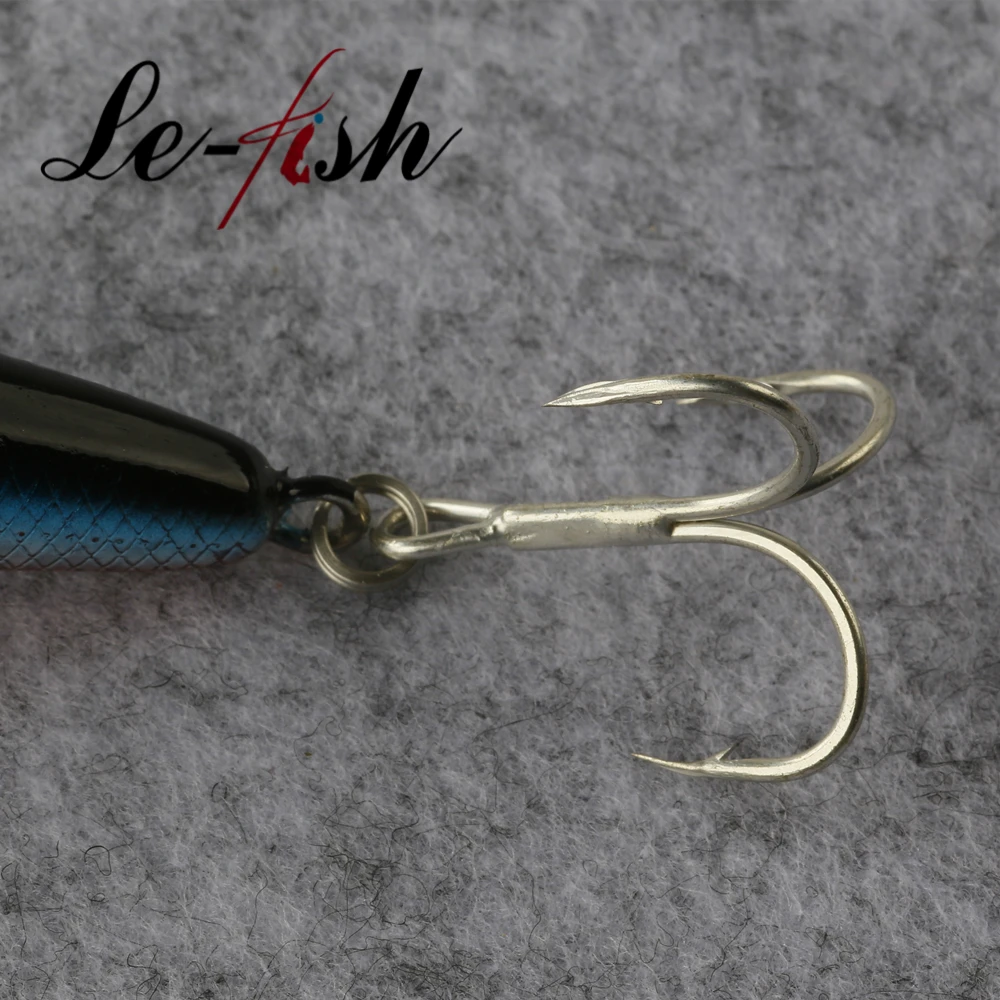 Le Fish-señuelo de pesca Wobbler que se hunde, 115mm, 50g, pececillo, Crankbait, Lucio, aparejos de pesca - imagen 4
