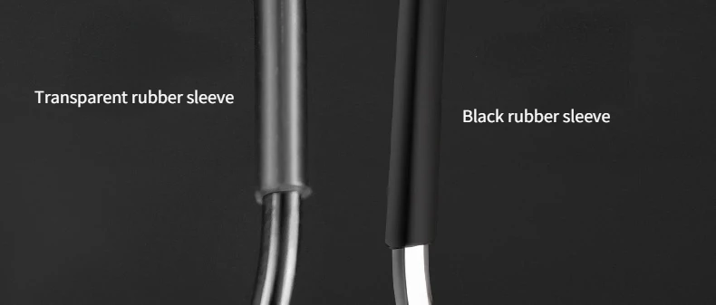 Explore la diferencia entre las mangas de goma transparentes y negras para una mayor durabilidad y funcionalidad