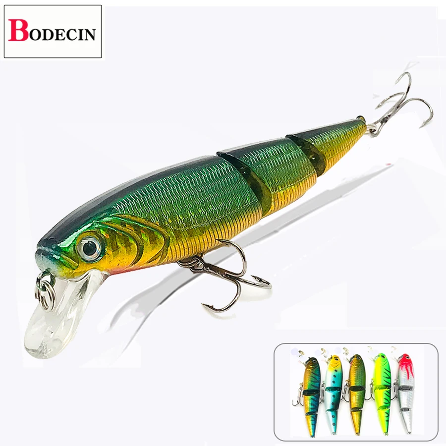 Cebo Artificial grande/falso para pesca, señuelo de pesca Jerkbait Swimbait Minnow, curricán Wobblers para/pesca/superficie de Lucio/señuelos duros - imagen 4