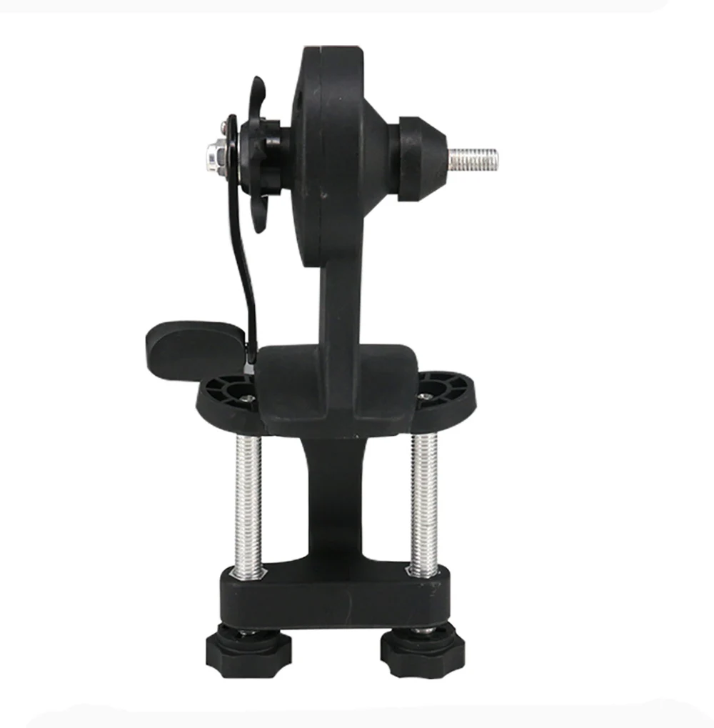 Máquina bobinadora de línea de pesca con 2 ejes largos y cortos, carrete giratorio, sistema de estación de carrete, herramientas para cualquier línea de carrete - imagen 5