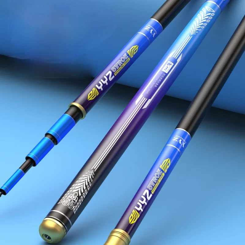 Caña De pescar De Taiwán, 3,6 m-7,2 m, 5H, 6H, dureza, para carpa, 28/19 Tonalty, aparejos De Pesca Olta De mano - imagen 3