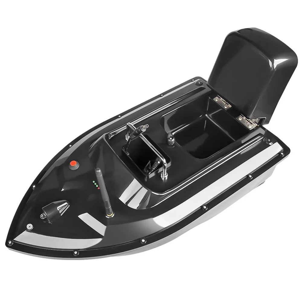 Barco de cebo de pesca, barco de cebo con Control remoto, 1,5 kg, carga de alimentación, barco de cebo de pesca de carpa inalámbrico, 2 motores, barco RC, buscador de peces - imagen 5