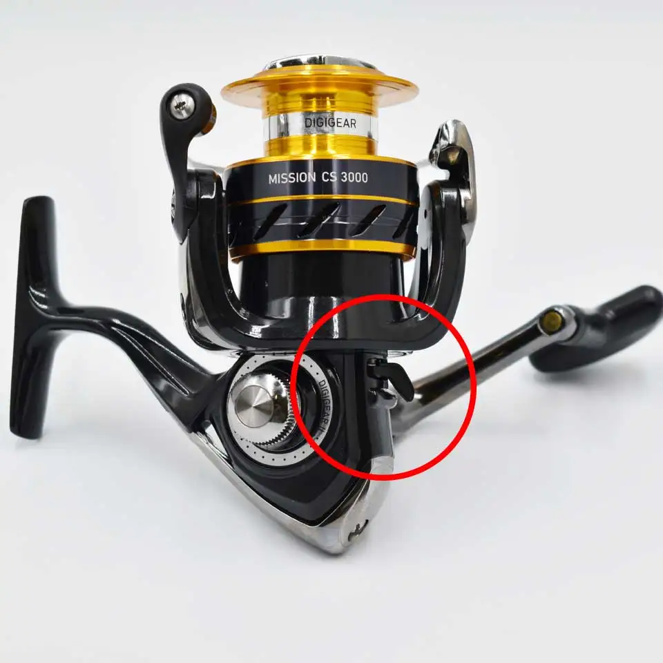 DAIWA-carrete de pesca MISSION CS 2021-2000, nuevo tamaño, carrete de aluminio mecanizado ABS, 2KG-6KG, potencia 3 + 1BB, 4000 - imagen 4