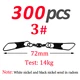 300pcs size 3