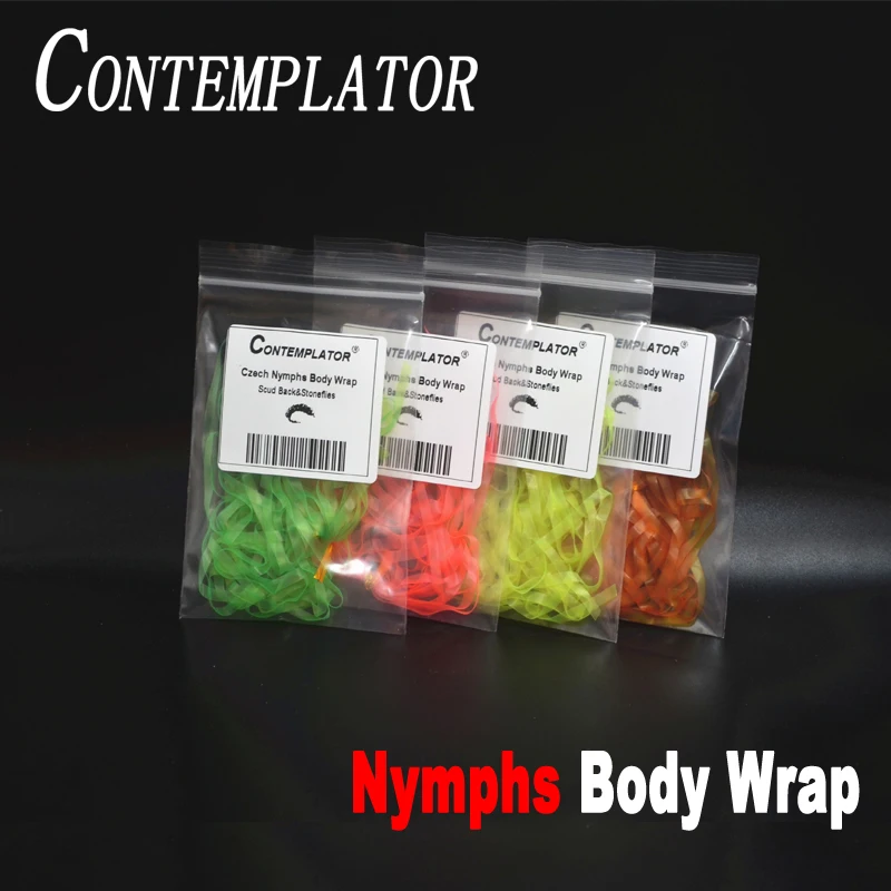 CONTEMPLATOR cuerpos ninfas checas – 8 colores para atar moscas - imagen 5