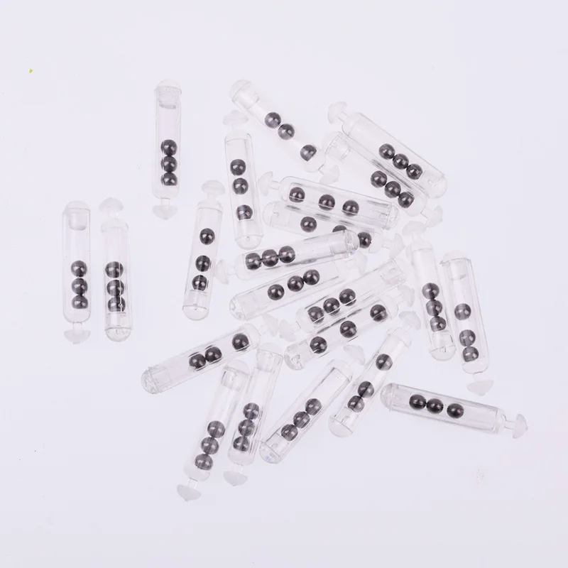 Señuelos blandos de pesca, sonajeros de plástico, tubo de inserción, sacudir, atraer moscas, atar, aparejos de pesca, novedad, 20 unidades por lote - imagen 4