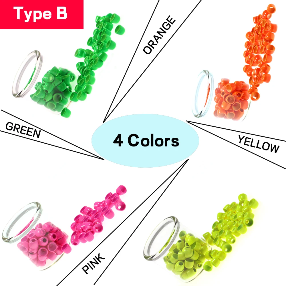 WIFREO-cuentas de cabeza de cono de latón, cabezales de atado de moscas, plantilla de cabeza de ninfa, Material de atado de moscas, Color UV, 20 piezas - imagen 4