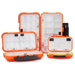 Estuche impermeable para aparejos de pesca, caja de accesorios para aparejos de pesca, caja de almacenamiento de herramientas para anzuelo de pescado de gran capacidad, caja para aparejos de pesca
