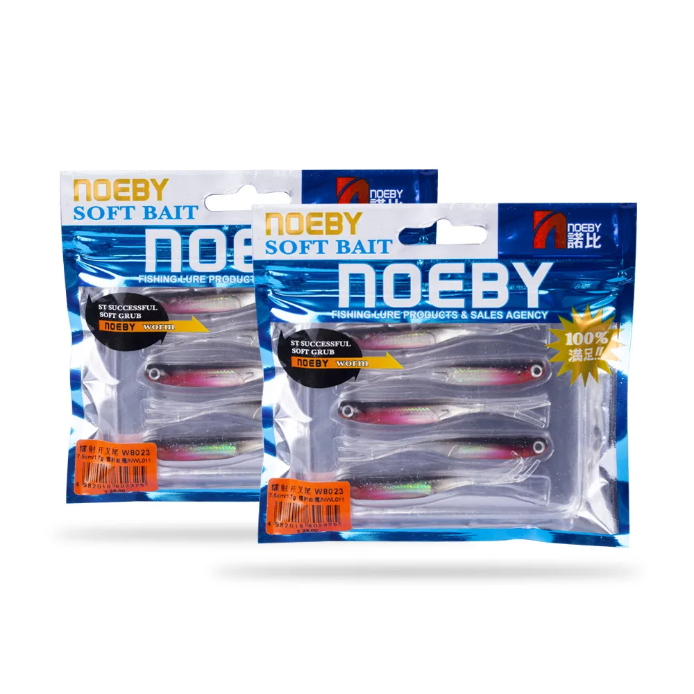 Señuelo Carpa NOEBY – Cola de pez dividida, malla Real, 7,5-11,5 cm - imagen 5