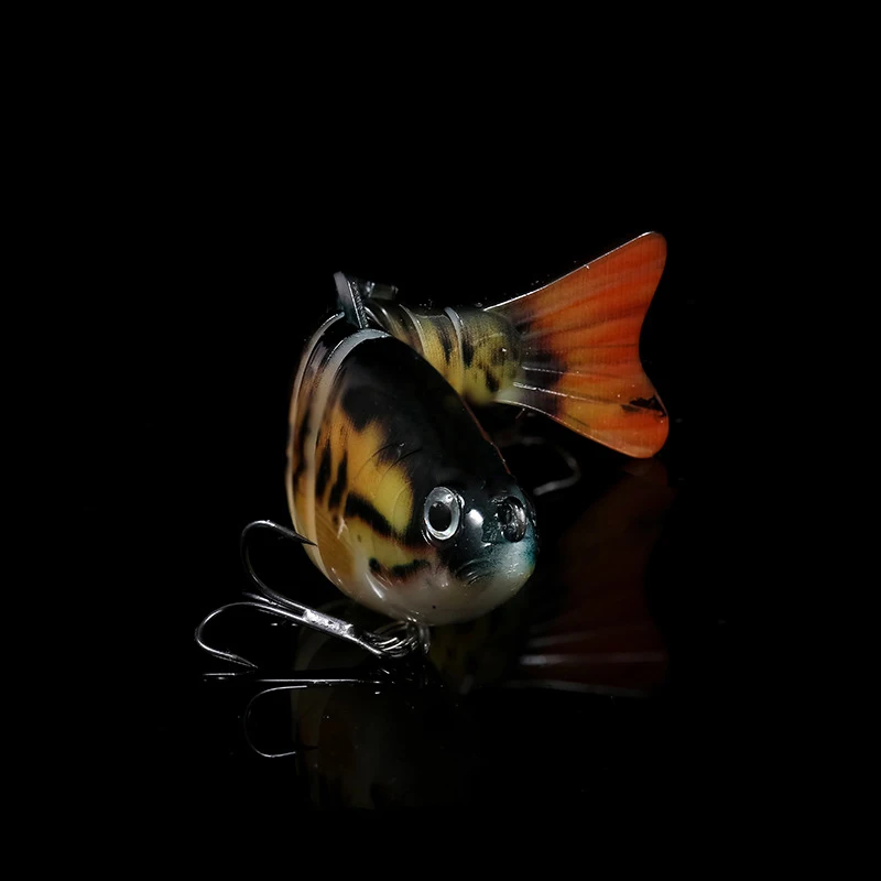 Señuelo de pesca multisección, señuelo de larga distancia, Swimbait falso, ojos 3D, Artificial, Wobbler para pesca de carpa, 1 ud. - imagen 4