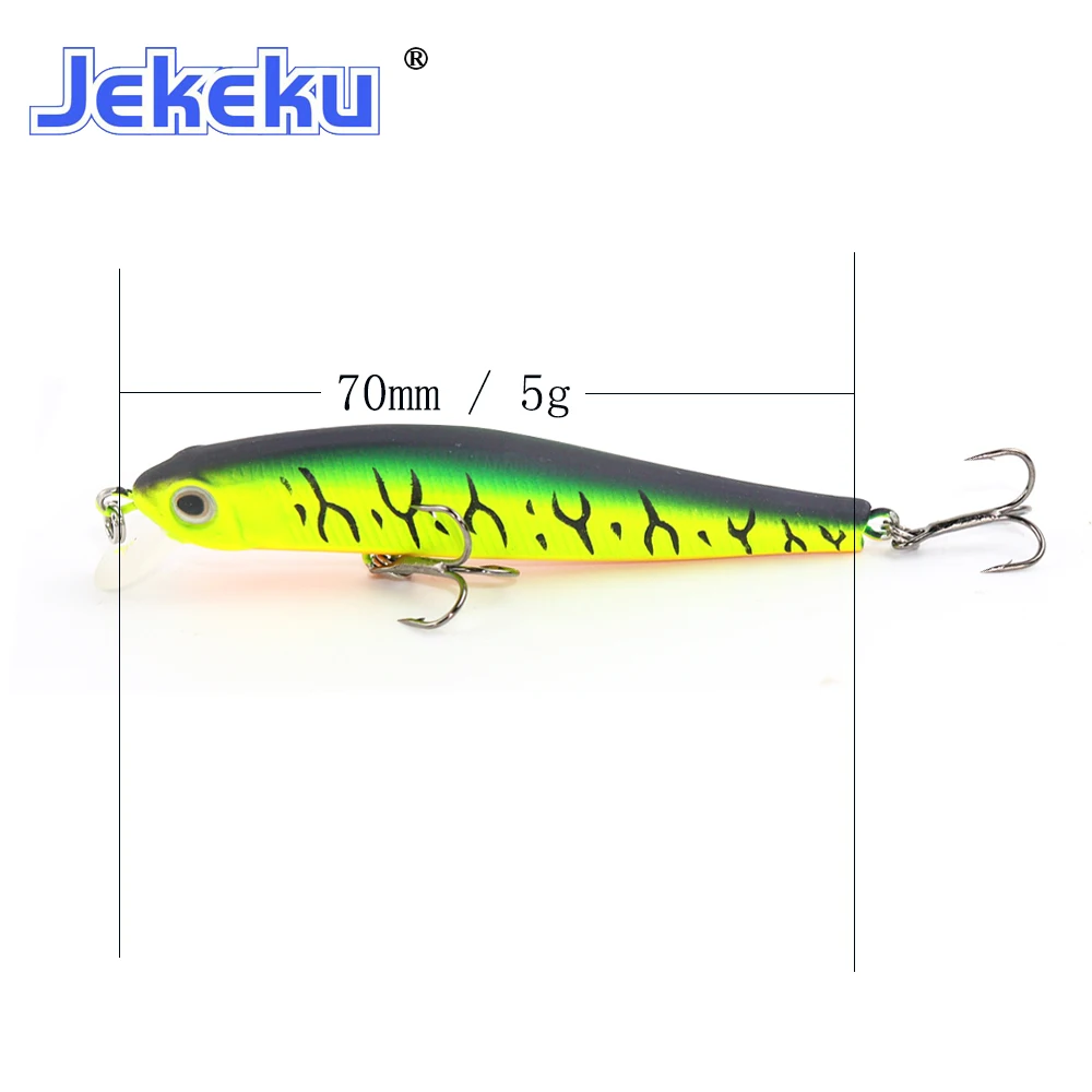 Wobbler magnético Swimbait JEKEKU para perca con cebo duro pececillos - imagen 2