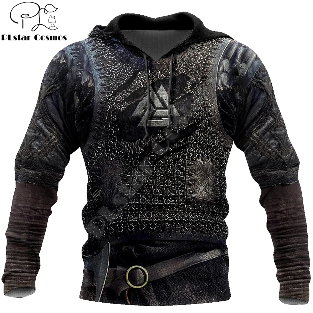 Valknut WJ003 Sudadera de pesca 3D con capucha estilo Harajuku - imagen 4