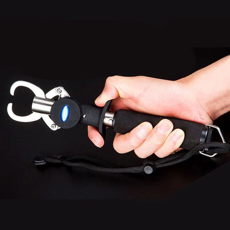 Pinza de acero inoxidable plegable para pesca de carpa, cortador, alicate, Control de labios, regla de escala de peso, herramienta - imagen 3