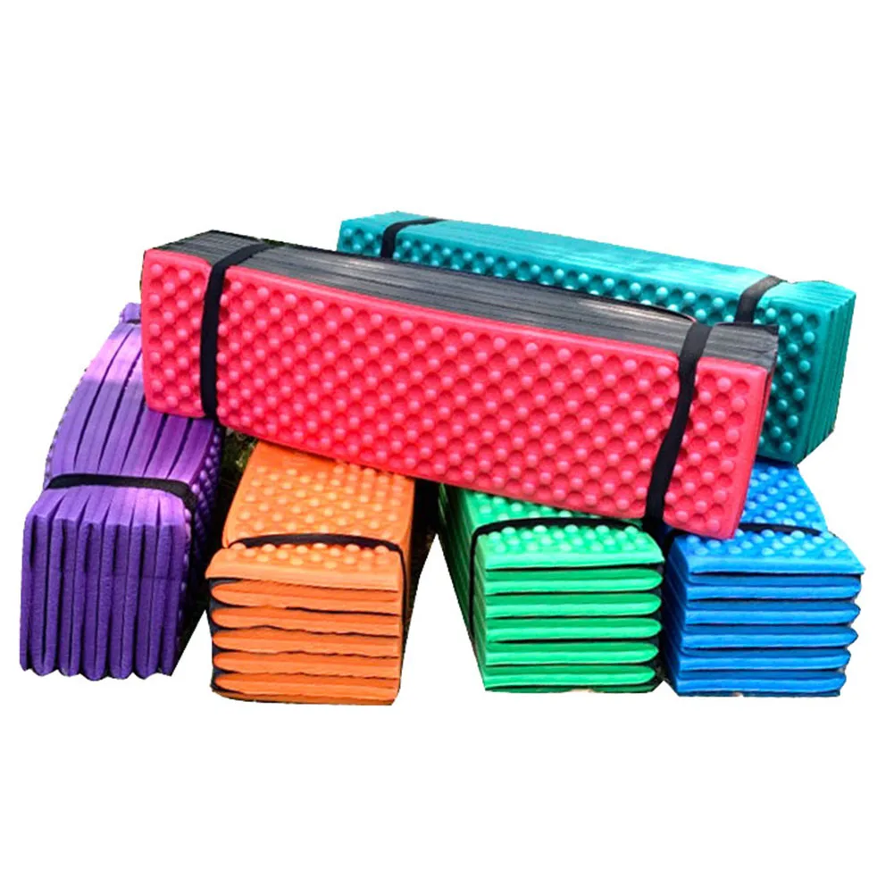 Colchoneta plegable para acampar al aire libre, almohadilla a prueba de humedad, colchón, cojín para dormir - imagen 4