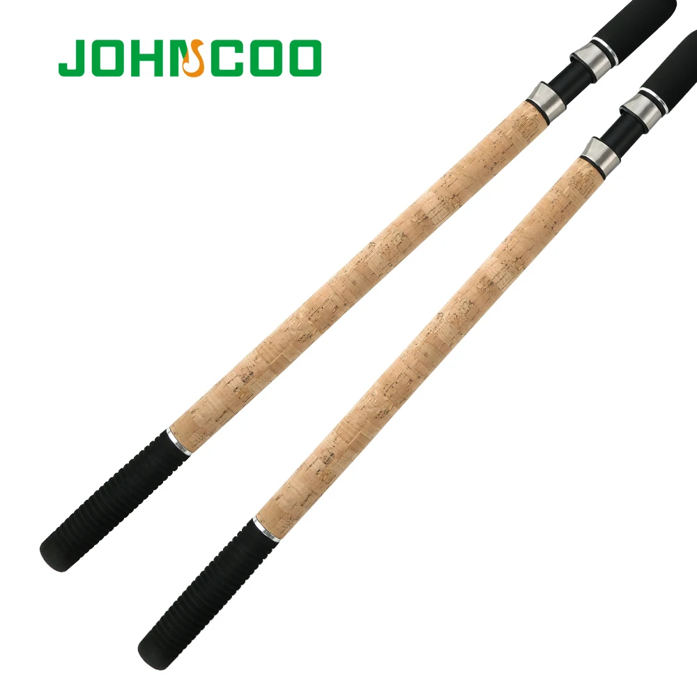 JOHNCOO-caña de pescar alimentadora de peso ligero de carbono, pluma 40T, 3,6 m, 3,9 m, 3 secciones con 3 puntas diferentes, prueba 90g, 120g, 150g - imagen 5