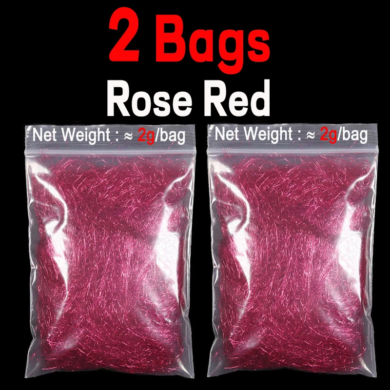 2 bags rose red
