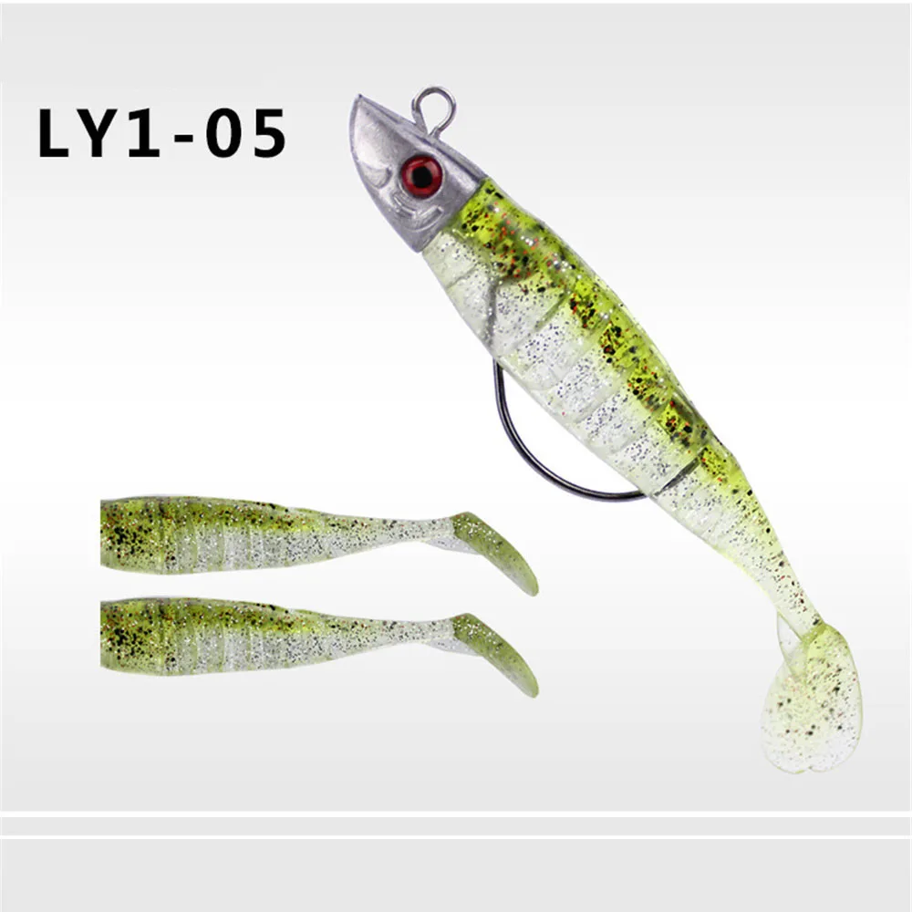 Señor para pescar con colores verdes y amarillos vibrantes