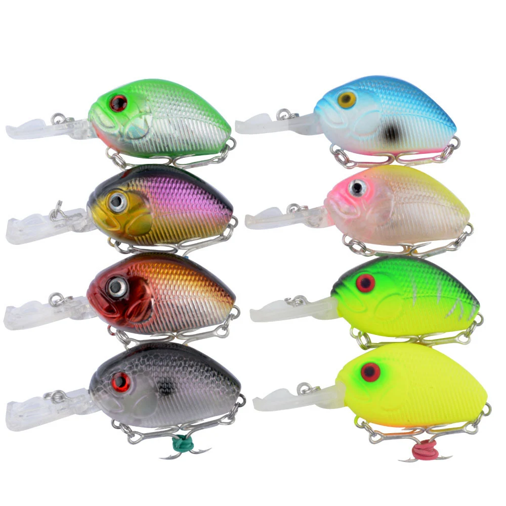 POETRYYI-señuelos artificiales, 1 pieza, 6cm, 7g, crankbait, aparejos duros, swimbait fish wobbler de Japón
