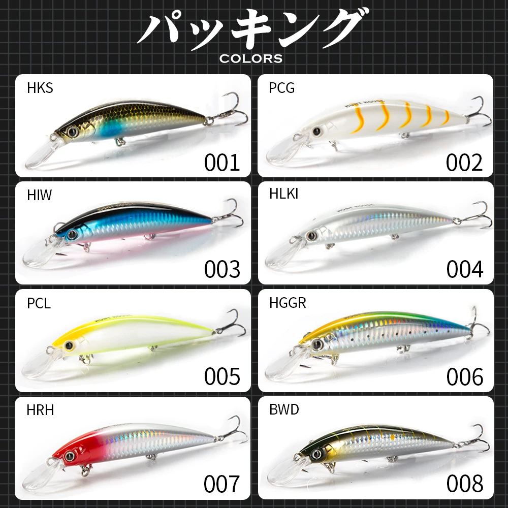 Hunthouse-señuelo de Pesca pesado, señuelo de piscardo de 90mm/25g, 110mm/35g, de fundición larga, con manivela para Pesca de lubina en agua salada - imagen 4