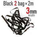 3mm 2bag  Black