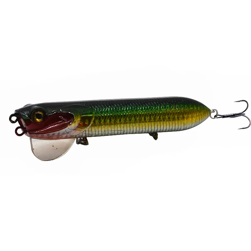 Señuelo tipo lápiz que se hunde para pesca, 27g, 12cm, señuelos Popper artificiales, cebo duro de fundición larga, 1 pieza en oferta - imagen 2