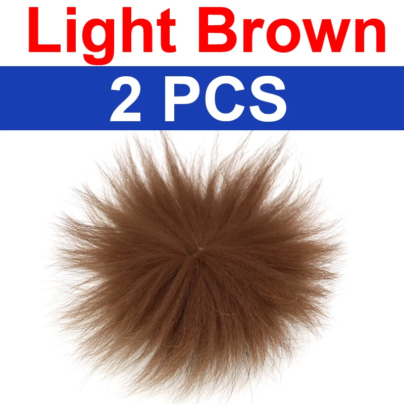 2PCS Light Brown